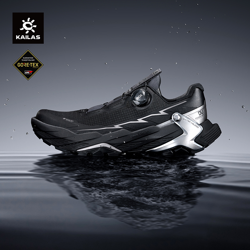 Men'S Shoes Water Resistant - KAILAS FUGA BLACK SOLITUDE DU2 GTX
