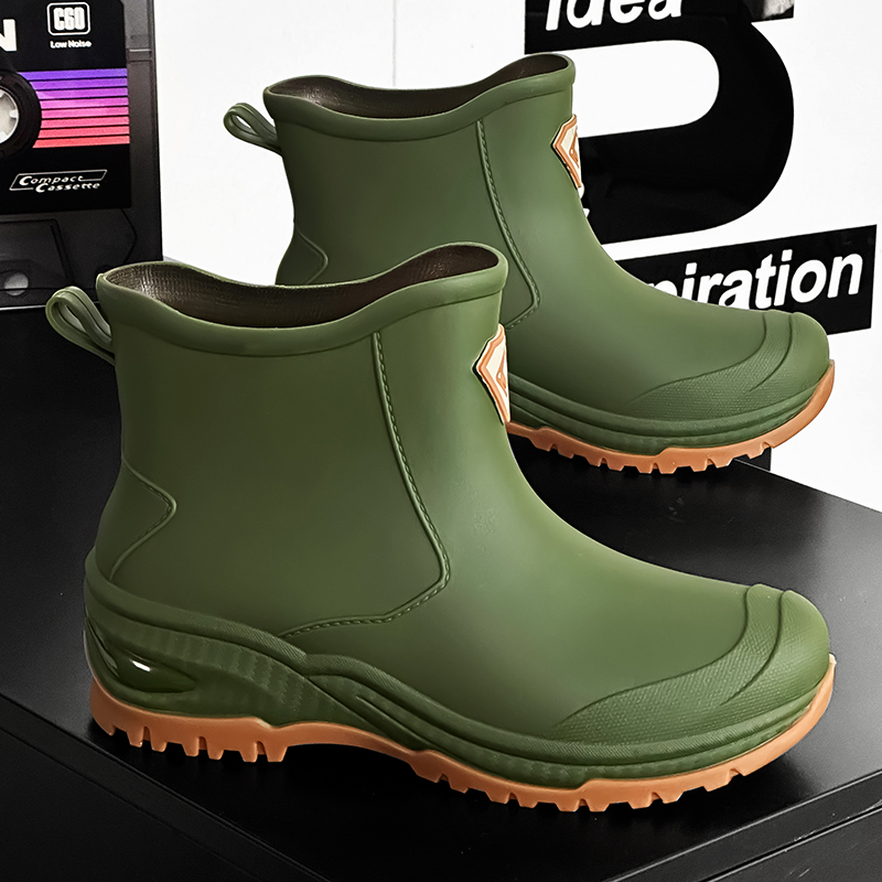 Men'S Shoes Water Resistant - Herren-Regenstiefel für Outdoor-Aktivitäten, Verschleißfest, Bergsteigen, Angeln,