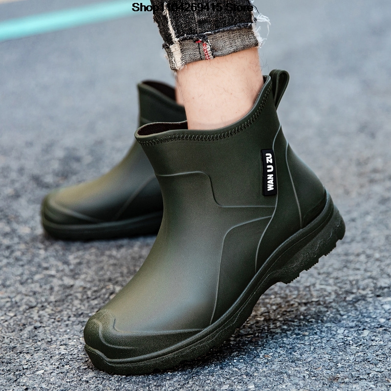 Men'S Shoes Water Resistant - Neue wasserdichte, rutschfeste Regenstiefel für Herren
