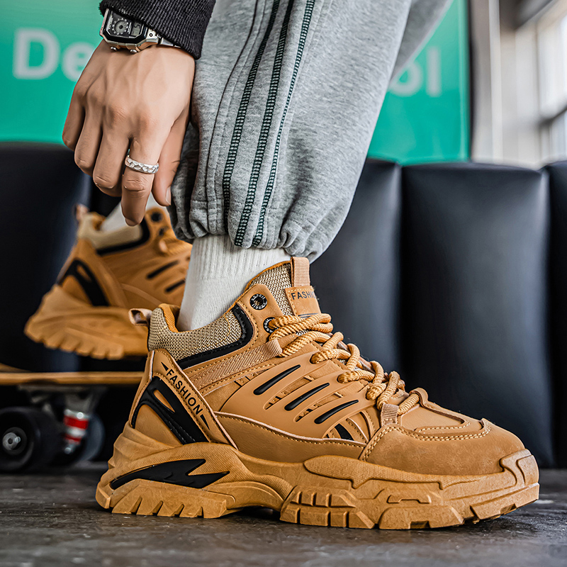 Herren-Plattform-Wanderschuhe, – Men'S Shoes Increase Height Bewertung und Preis