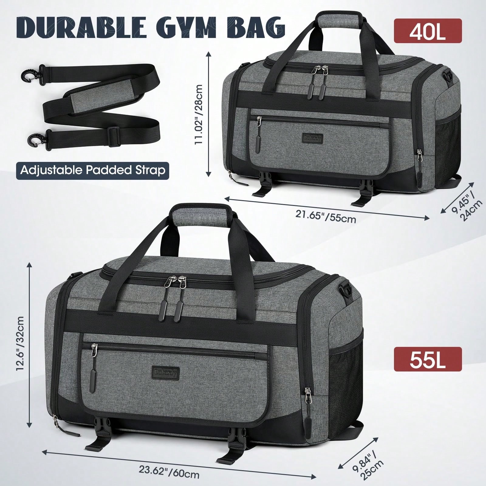 55-Liter-Sporttasche für Herre – Men'S Shoes Water Resistant Bewertung und Preis