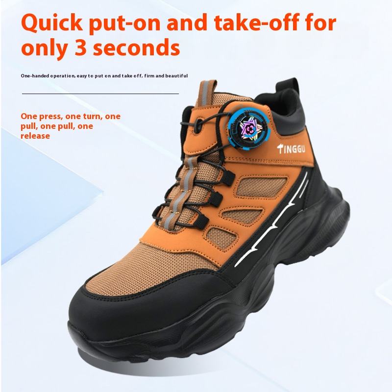 Neue leichte Sicherheitsschuhe – Men'S Shoes Water Resistant Bewertung und Preis