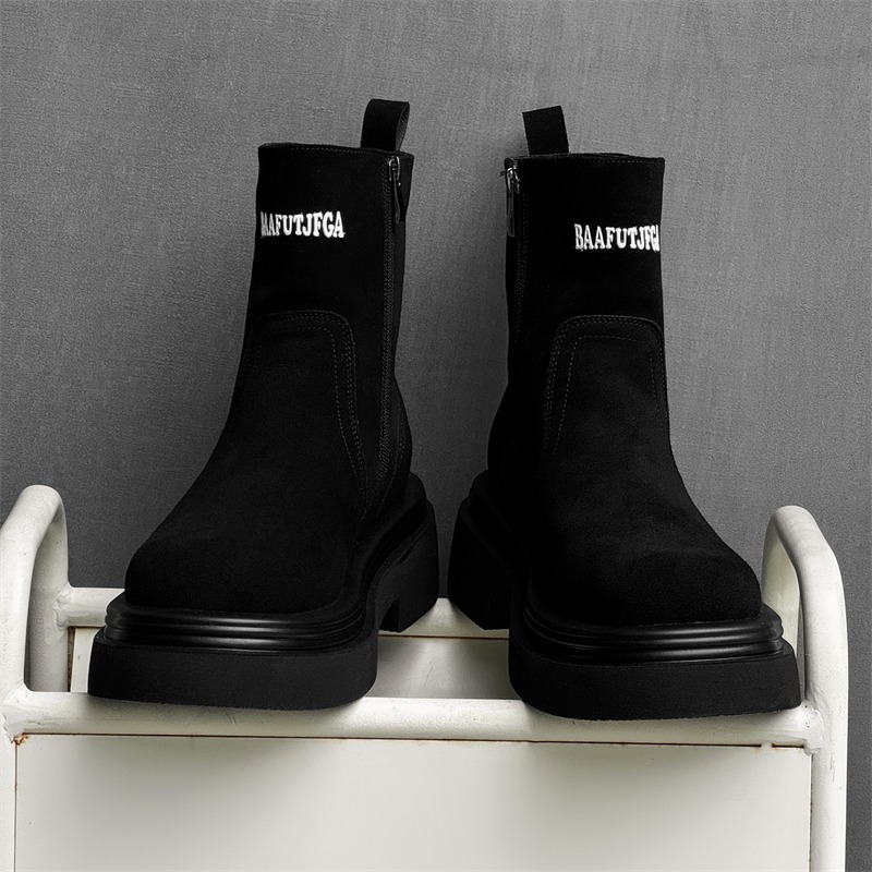 Winter Europa Amerika Retro Di – Men'S Shoes With Height Increase Bewertung und Preis